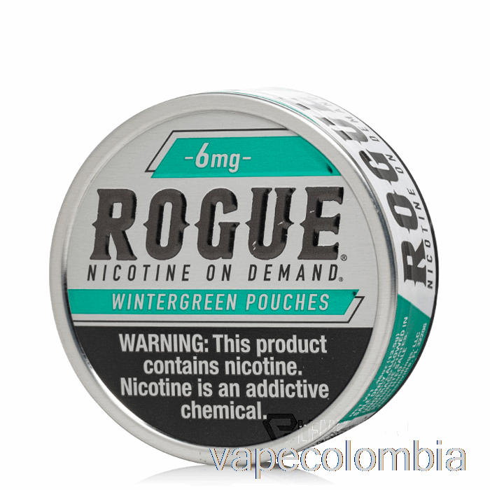 Vape Recargables Bolsas De Nicotina Rogue - Gaulteria 6 Mg